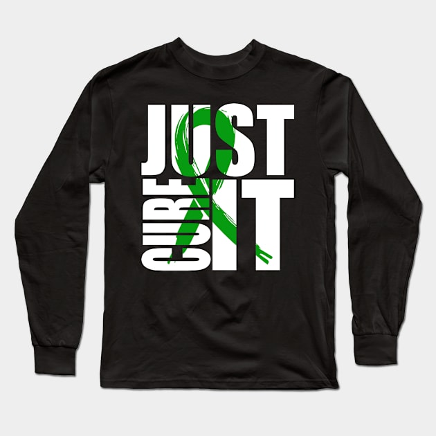 Just Cure Mental Illness Awareness Long Sleeve T-Shirt by KHANH HUYEN